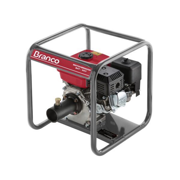 Motovibrador De Concreto À Gasolina B4t 507 5,5 Hp Branco