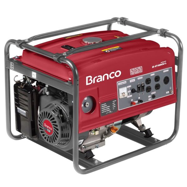 Gerador à gasolina B4T-6500 - Manual Branco