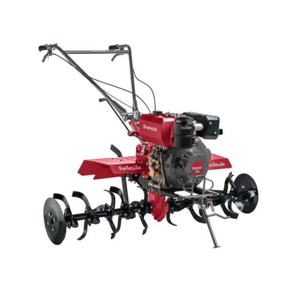 Motocultilvador Tratorito Bd 10 Cv Part. Elétrica Branco