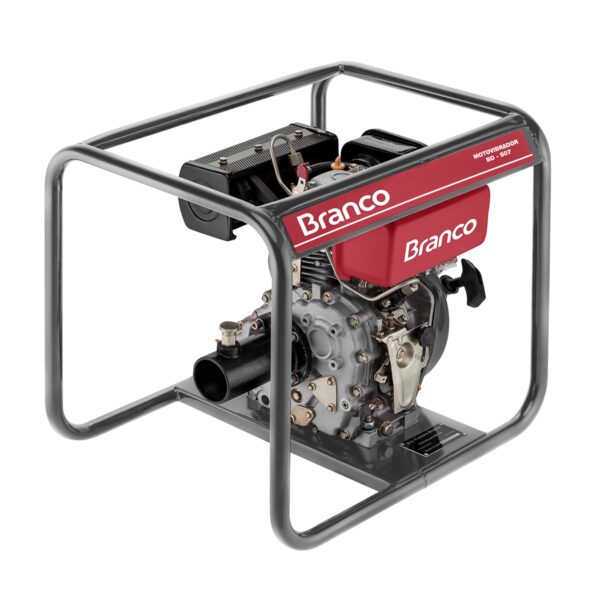 Motovibrador De Concreto À Diesel Bd 507 Branco