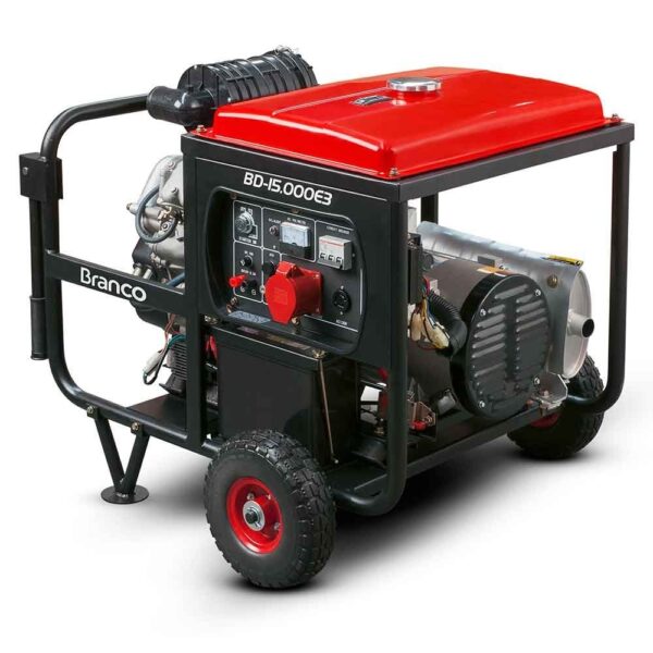 Gerador à diesel BD-15000 E3 G2 - Elétrico Branco