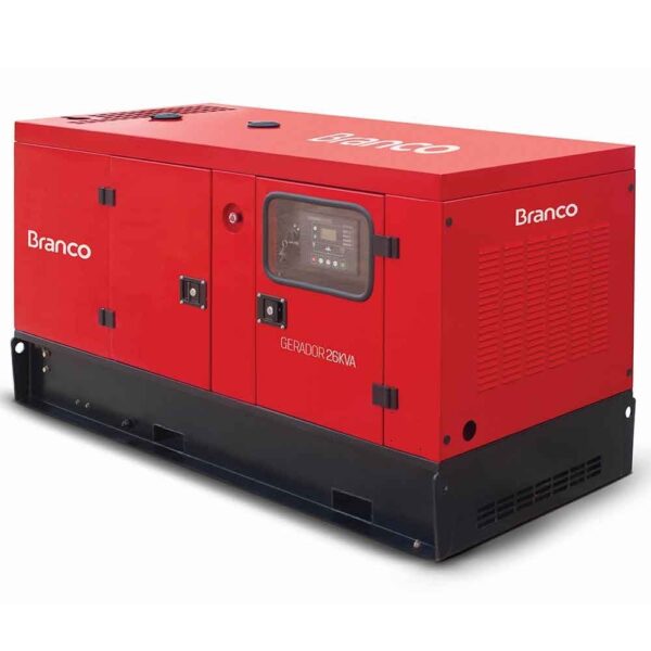 Gerador à diesel Cabinado BD-26000 ES Branco