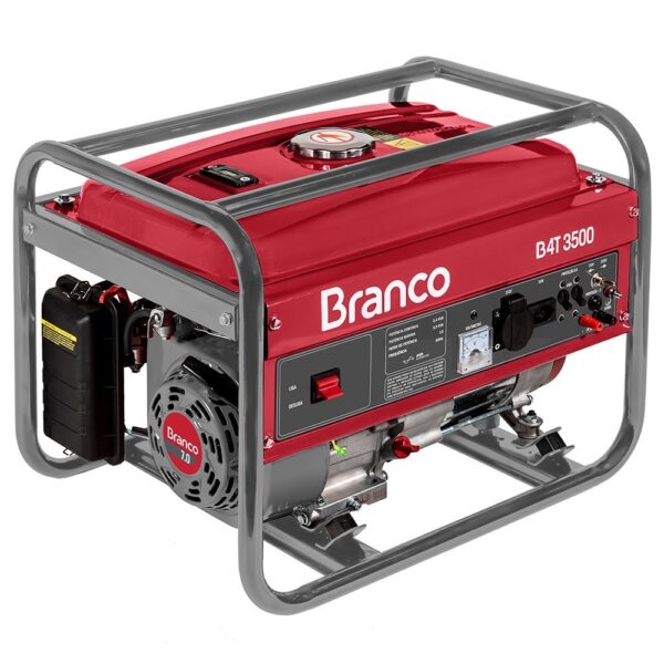 Gerador à gasolina B4T-3500 - Manual Branco