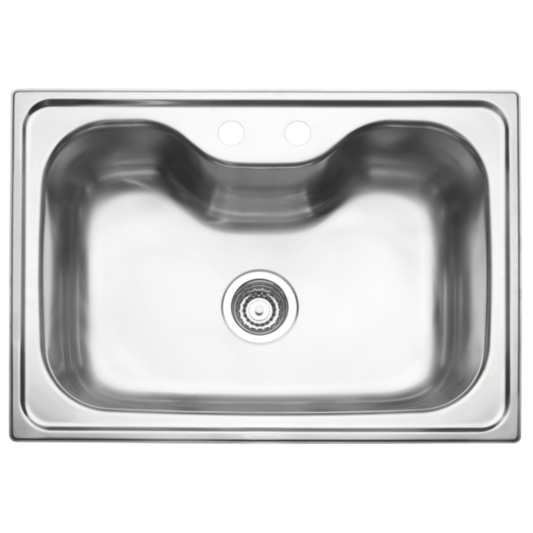 Cuba de Sobrepor Tramontina Morgana em Aço Inox Acetinado com Válvula Dosador de Sabão e Cesta 69x49 cm - Image 4
