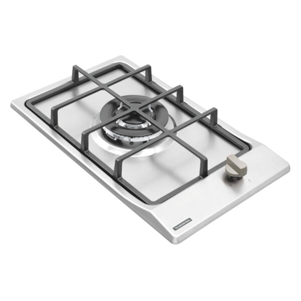 Cooktop A Gás Tramontina Dominó Em Aço Inox E Trempes Em Ferro Fundido Com Acendimento Automático 1 Queimador - Image 2