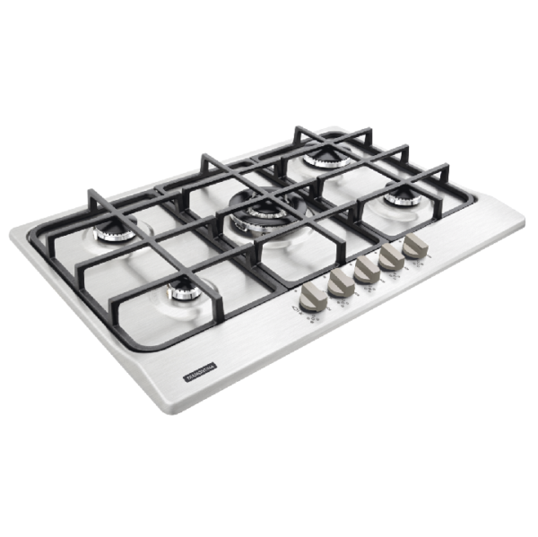 Cooktop a Gás Tramontina New Penta em Aço Inox e Trempes em Ferro Fundido com Acendimento Automático 5 Queimadores - Image 2
