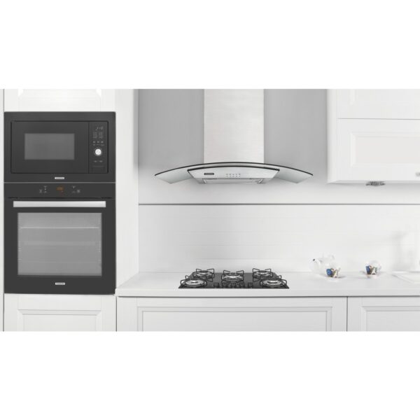 Coifa de Parede Tramontina New Vetro em Aço Inox e Vidro Temperado 80 cm 220 V - Image 2