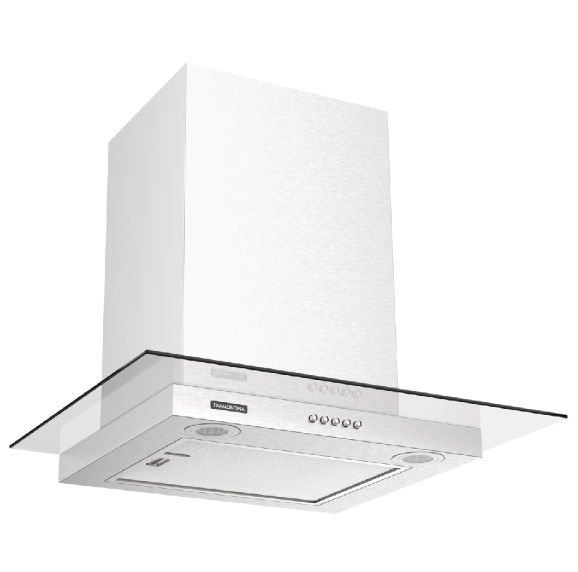 Coifa de Parede Tramontina Basic 60 em Aço Inox 127 V 60 cm