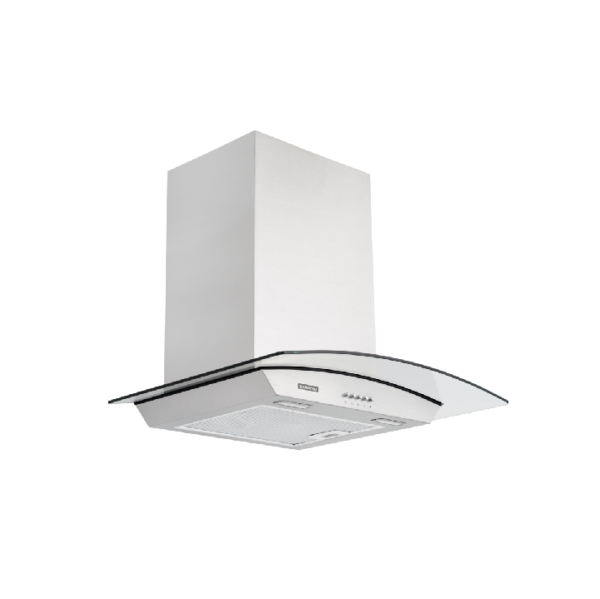 Coifa de Parede Tramontina New Vetro em Aço Inox e Vidro Temperado 60 cm 127 V