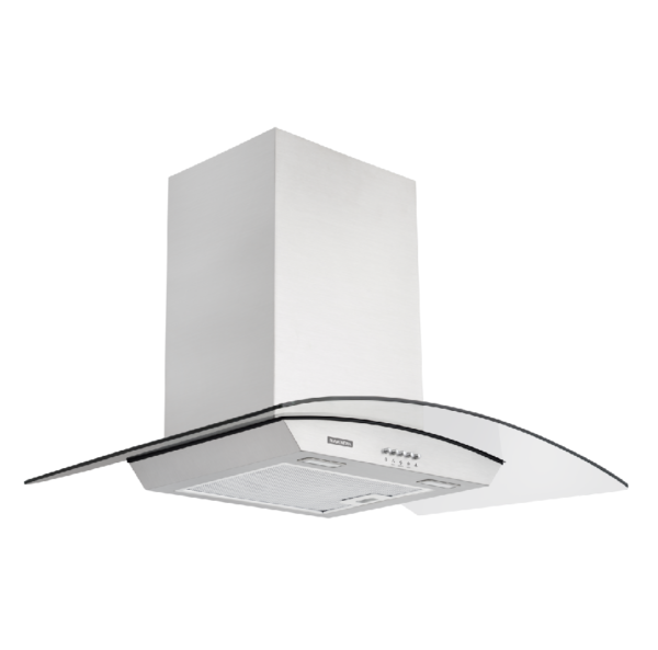 Coifa de Parede Tramontina New Vetro em Aço Inox e Vidro Temperado 80 cm 220 V