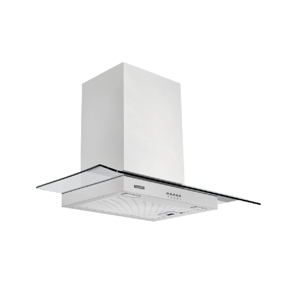 Coifa de Parede Tramontina New Vetro Flex em Aço Inox e Vidro Temperado 75 cm 220 V