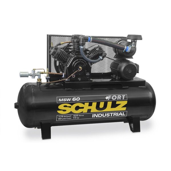 Compressor de ar industrial fort msw 60/425