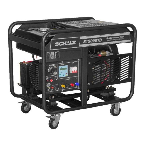 Gerador Schulz s13000 td motor a diesel 4 tempos 220v até 12000w - Image 5