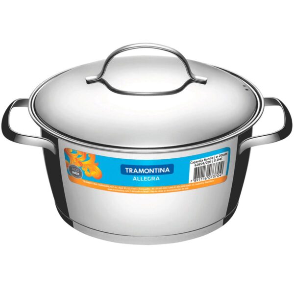Caçarola Funda Inox 16cm Allegra Tramontina