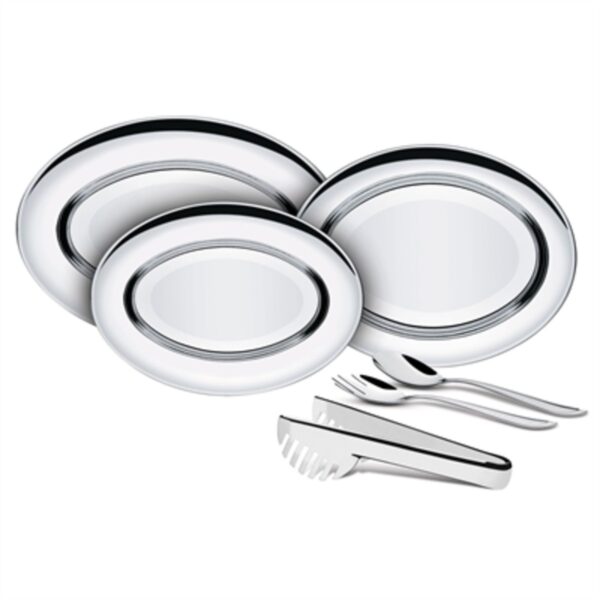 Kit Para Servir 6 Peças Inox Buena Tramontina