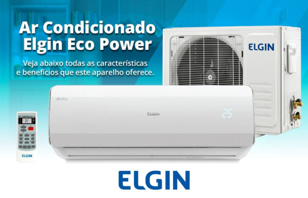 Ar Condicionado Hi Wall Frio 9.000 BTU/h Elgin