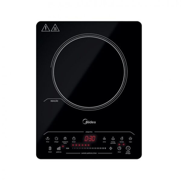Cooktop de Indução Midea 1 boca portátil