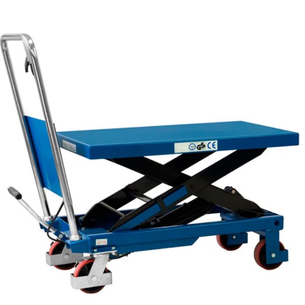 Mesa hidráulica pantográfica 300 kg